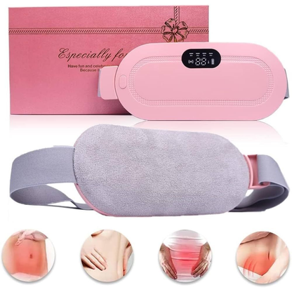 Almohadilla Masajeador Termica Alivio De Dolores Menstruales