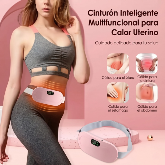 Almohadilla Masajeador Termica Alivio De Dolores Menstruales