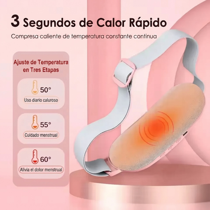 Almohadilla Masajeador Termica Alivio De Dolores Menstruales